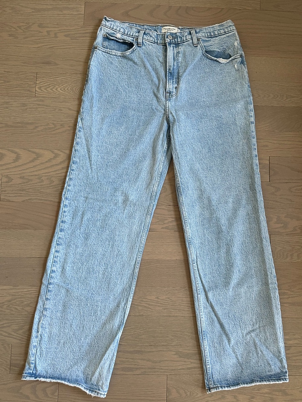 Abercrombie & Fitch Light Blue High Rise Jeans